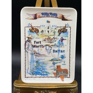 Billy Bob's World's Largest Honky Tonk 1982 Dallas Ft Worth Texas Tip Tray